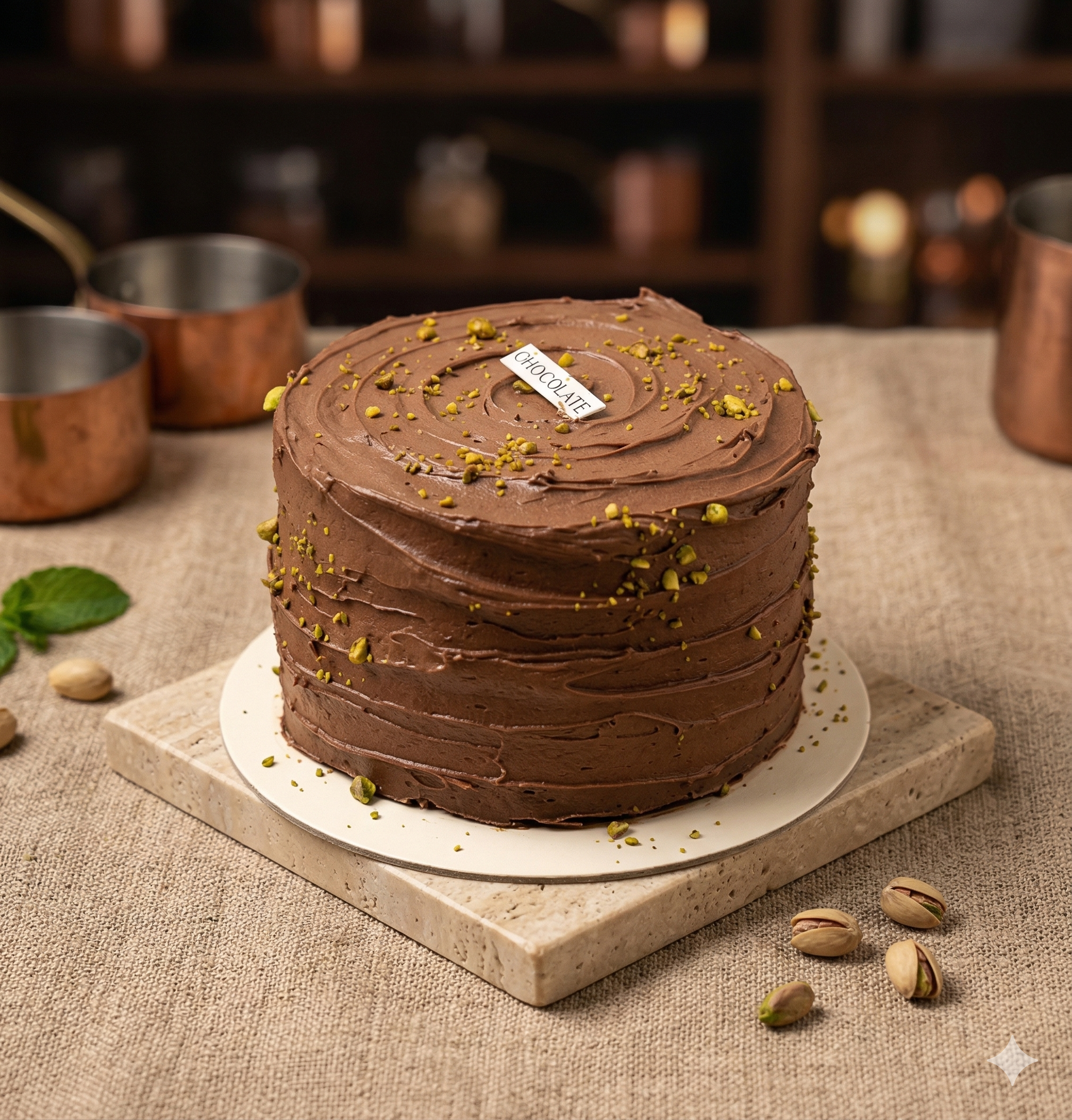 Pastel de Chocolate Oscuro